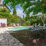 C8 - Lovely House Cannes 4 Bdr - Pool, Ac, Garage & Wifi
