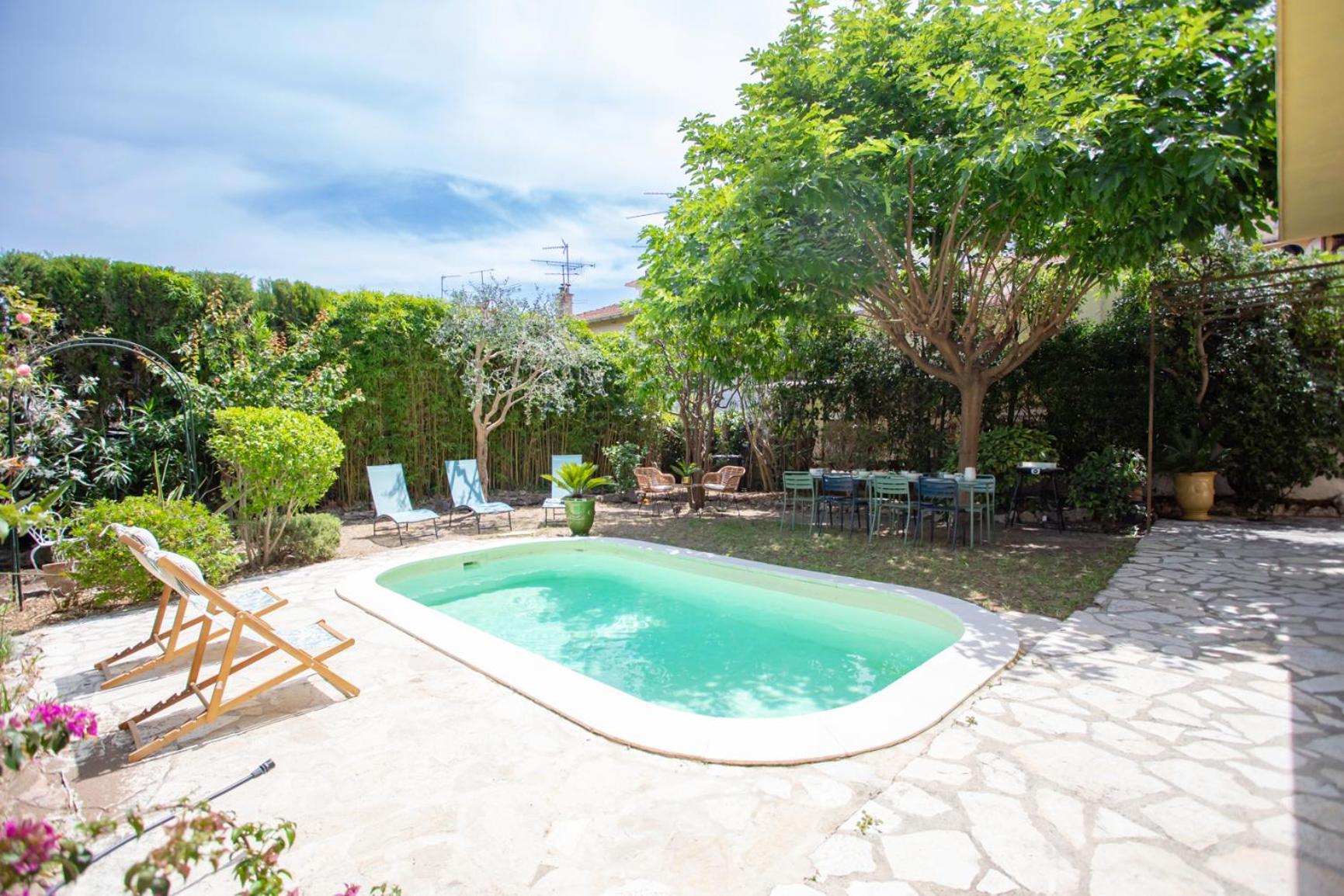 C8 - Lovely House 4 Bdr - Pool, Ac, Garage & Wifi Villa Cannes