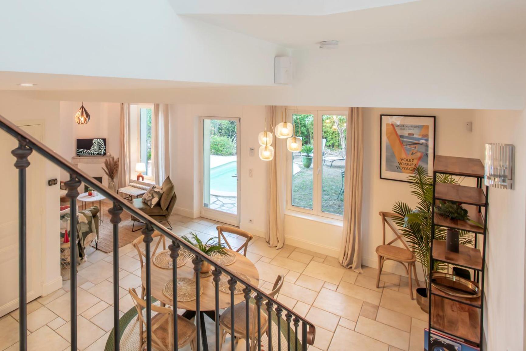 Villa C8 - Lovely House 4 Bdr - Pool, Ac, Garage & Wifi Cannes
