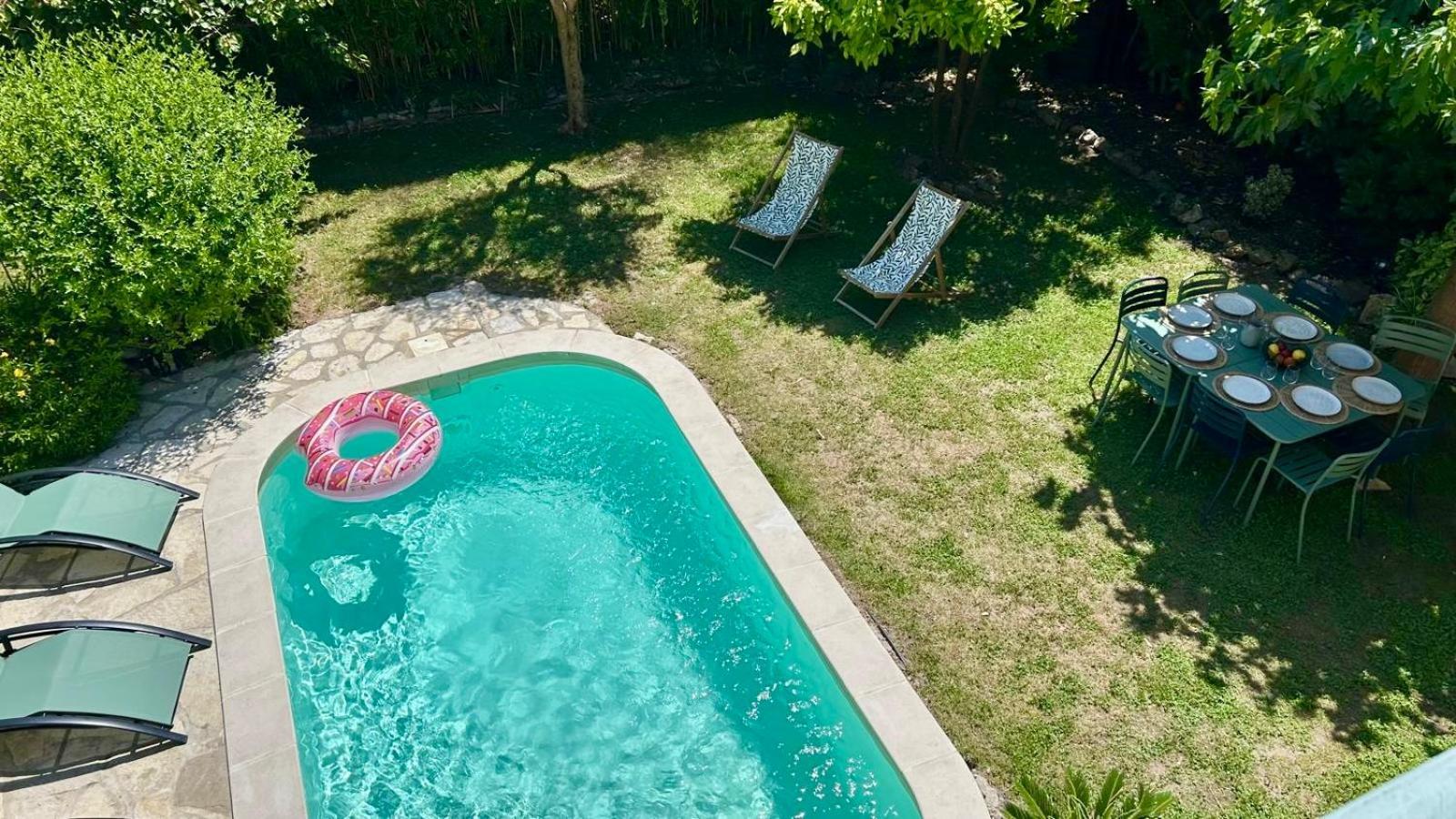 C8 - Lovely House 4 Bdr - Pool, Ac, Garage & Wifi Cannes